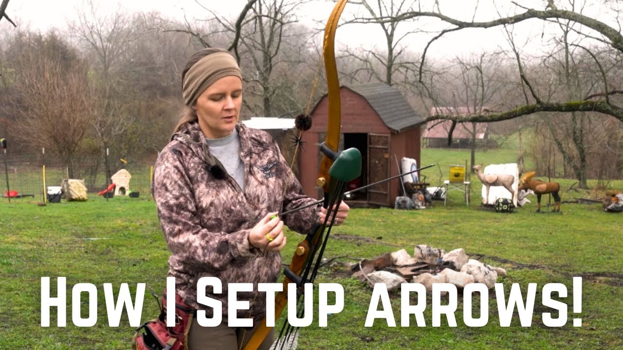 FULL Arrow Build Process for Traditional Bow!