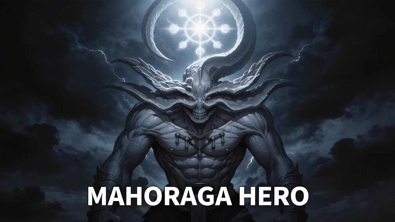 Mahoraga en Boku no Hero capitulo 35