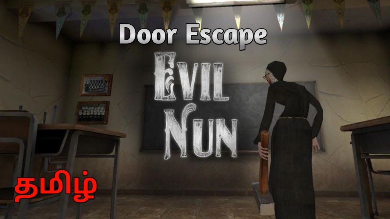 Evil nun door escape |#evilnun,#horrorgame,#trending.