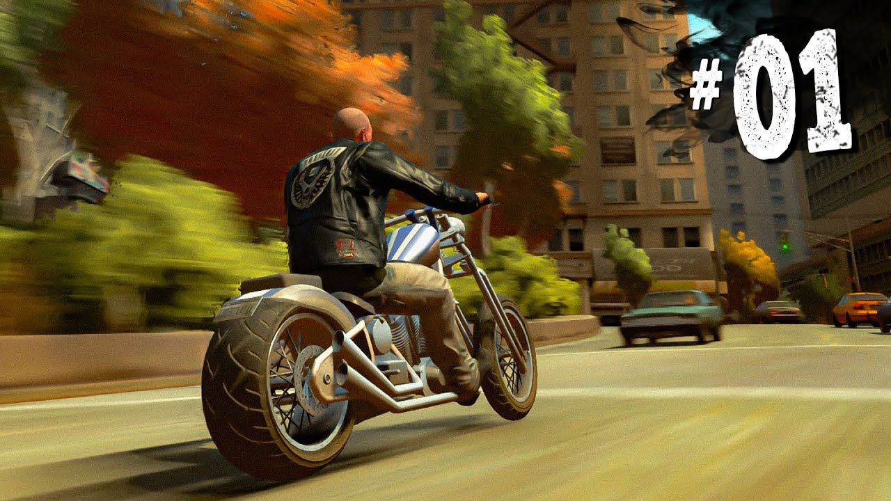 GTA 4: The Lost and Damned - Primeira Vez Motoqueiro! | Parte 1 do Jogo Completo