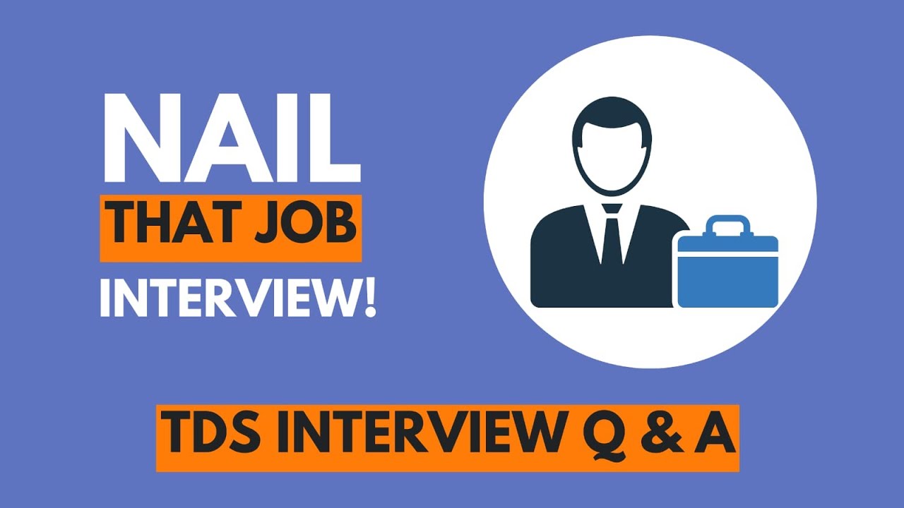 TDS Interview Questions and Answers | Accountant Interview