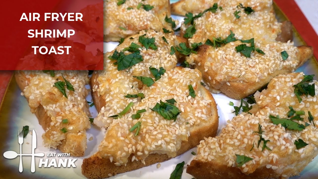 Air Fryer Shrimp Toast Recipe
