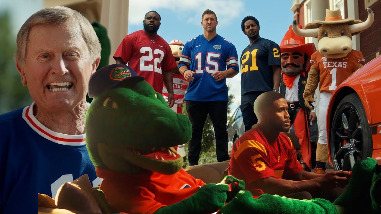 Подборка всех рекламных роликов кампании Nissan Heisman House 2024