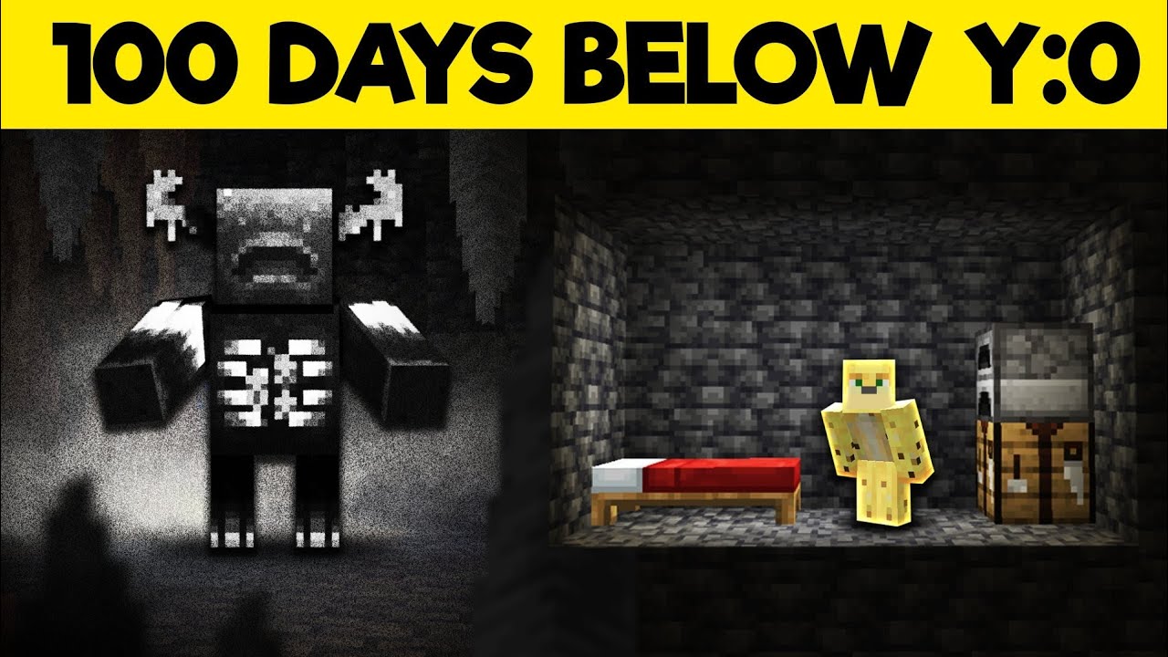 I Beat Minecraft Without Leaving This Cave (100 days)