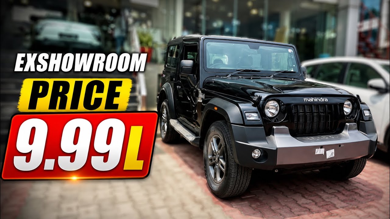 2026 MAHINDRA Thar LXT DIESEL ✅ Rs 9.99 LAKHS 🇮🇳 Thar DIESEL MANUAL REVIEW