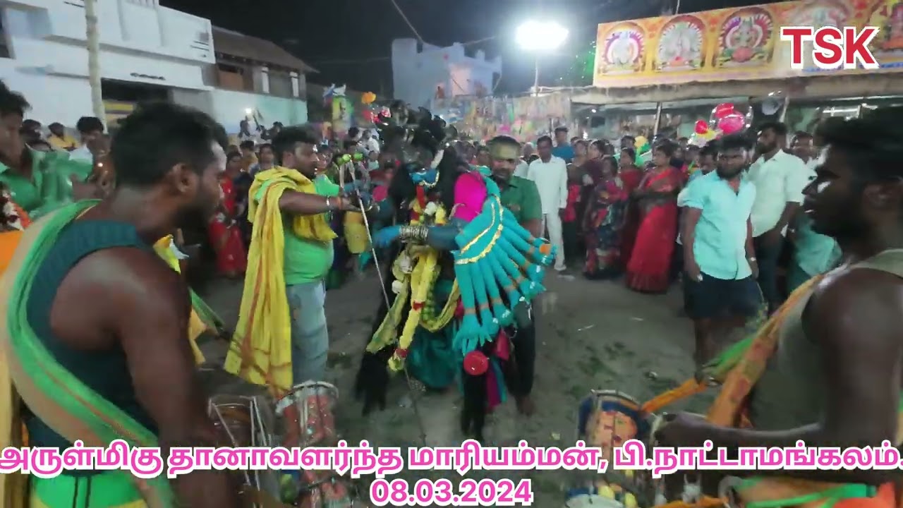 காளி ஆட்டம் ஆடி குழந்தை வரம் தரும் காளியம்மன் அருள்மிகு 