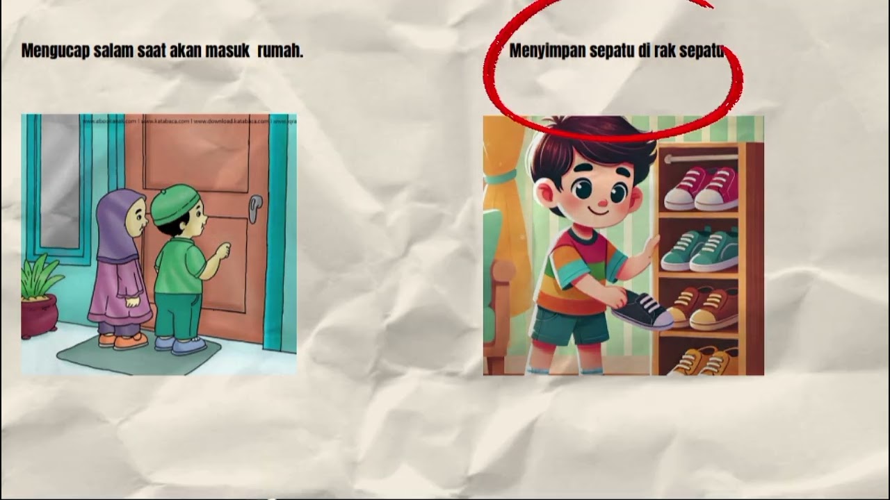 Materi aturan di rumah berbasis digital kelas 1 SD#pembelajaran online #ppkn