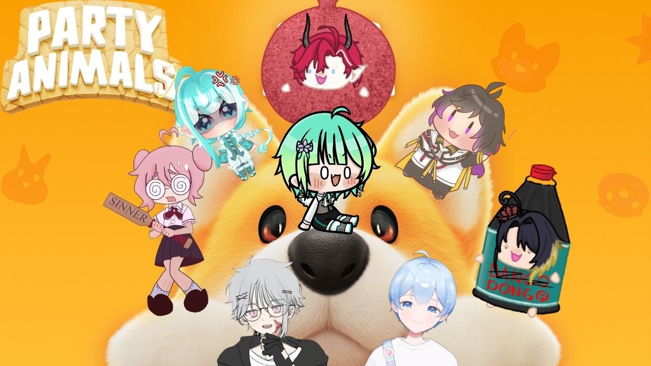 (collab stream party animal )ini bukan party ini perang mahluk bulu✨ | #vtuber #vtuberid #vtuberen