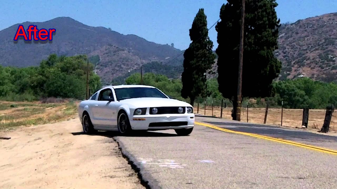 2007 Mustang Before/After Cams 3v 4.6L - Hot Rod FRPP