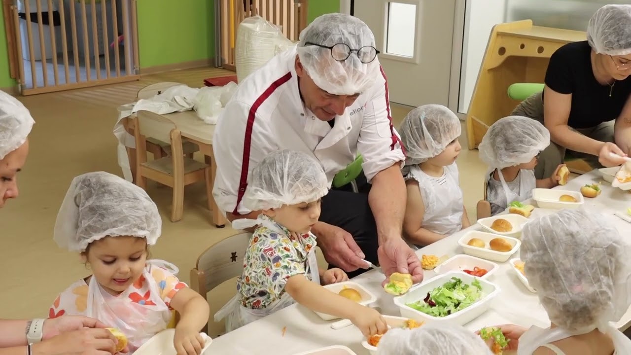 Atelier culinaire à la crèche Bertone