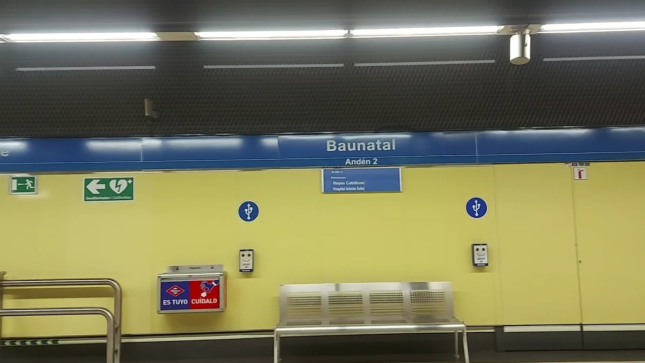 Metro de Madrid (Linea 10) Baunatal - Manuel de Falla