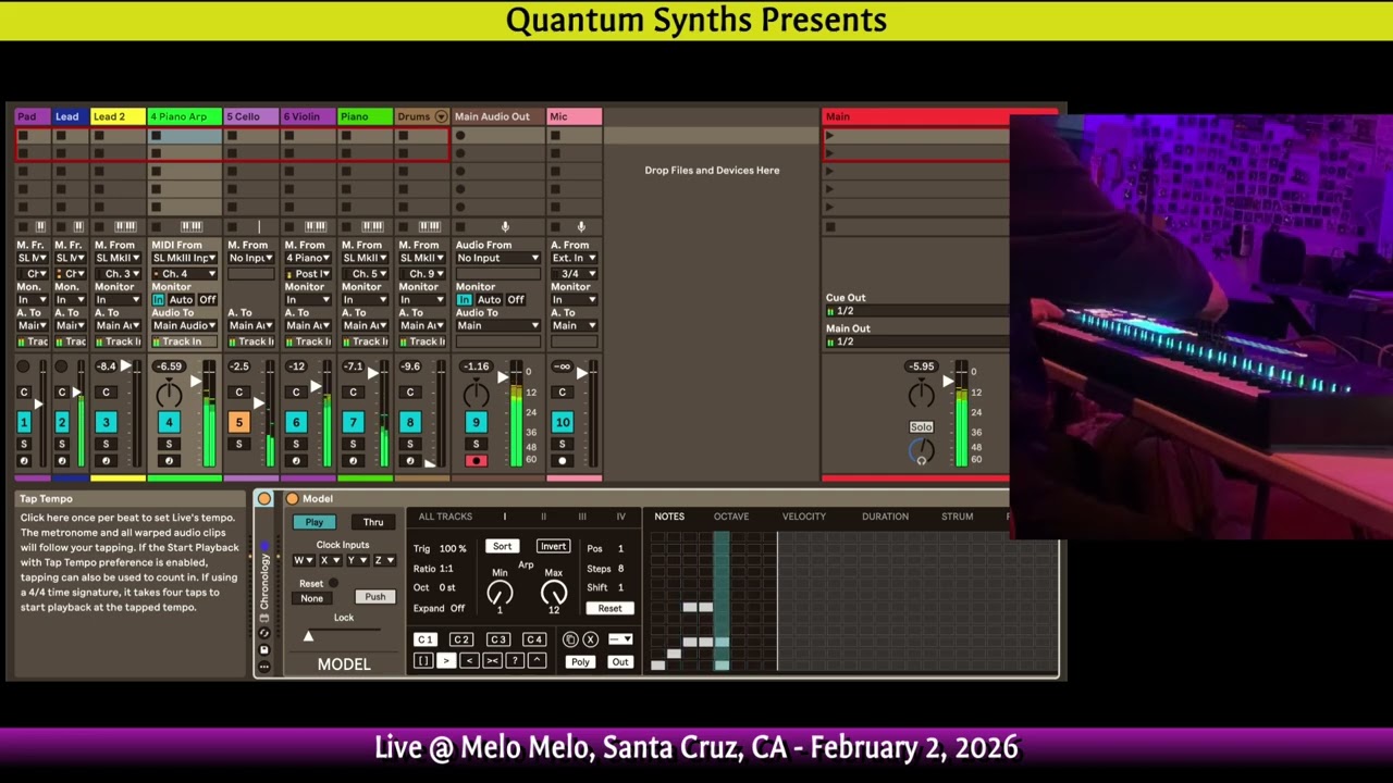 Live! @ Melo Melo, Santa Cruz, CA - February 2, 2026