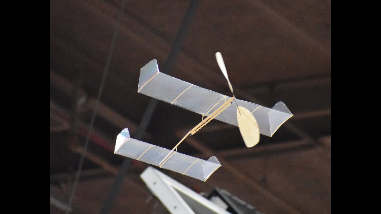 Covering an Indoor Free Flight Model Airplane with Polyester Film