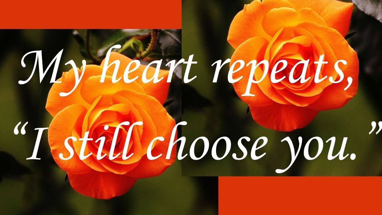 In Every Lifetime, I Will Choose You