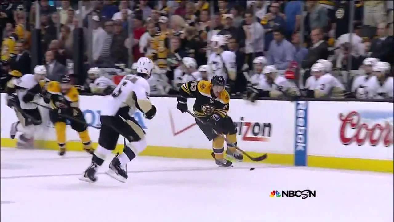 Patrice Bergeron 2nd OT Goal Game 3 Bruins/Penguins