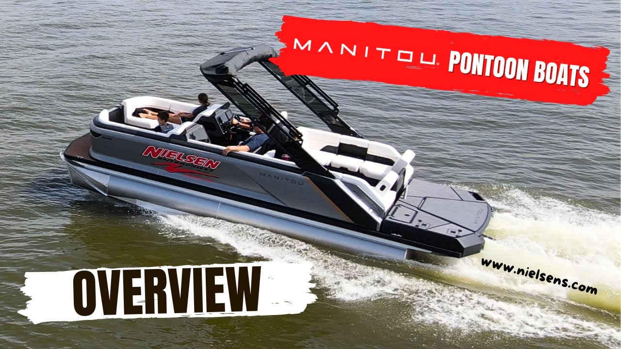 Manitou Pontoon Explore With Max Deck Rotax 150