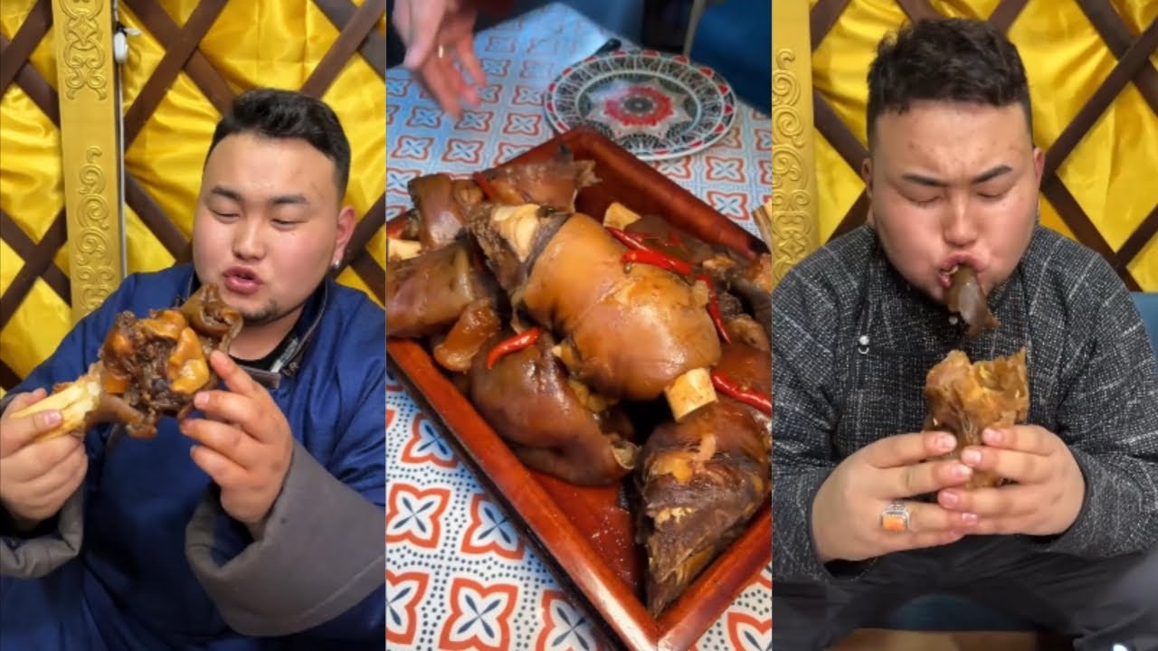 蒙古人的传统生活和传统食物！【大合集3】【苏和】 #野营 #烹饪 #乡村