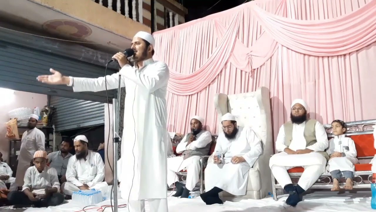 New Jalsa Hamd & Naat (23-03-2022) || Qari Anas Kalupuri Sahab D.B || Usman Nagar, Unn
