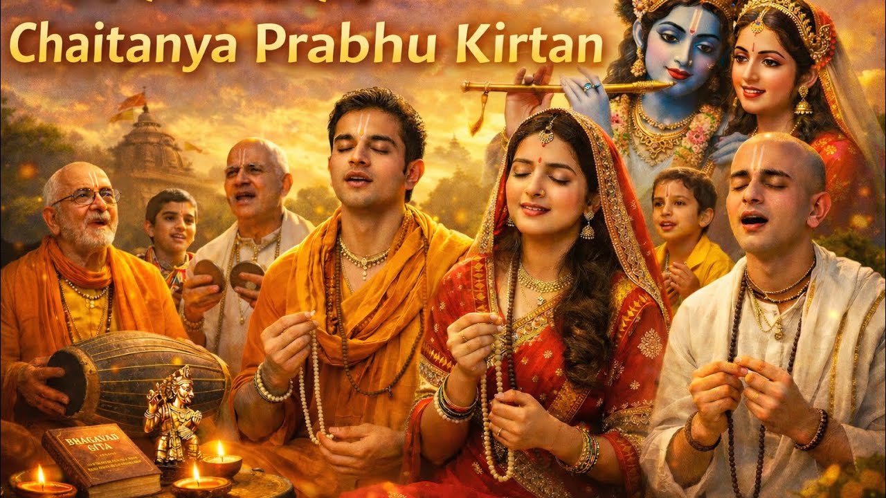 श्री कृष्ण चैतन्य प्रभु नित्यानंद 🙏 | Powerful Vaishnav Mantra Jap | Peaceful Bhakti🙏🏻