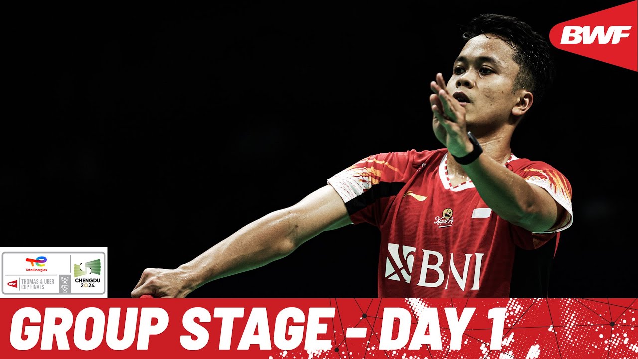 BWF Thomas Cup Finals 2024 | Indonesia vs. England | Group C