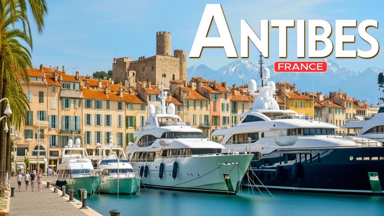 The Mega Yacht Capital of the Mediterranean Coast | Antibes 🇫🇷