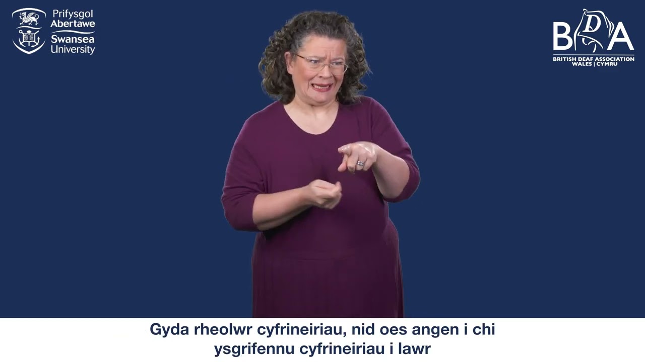 Deaf Digital with Welsh subtitles