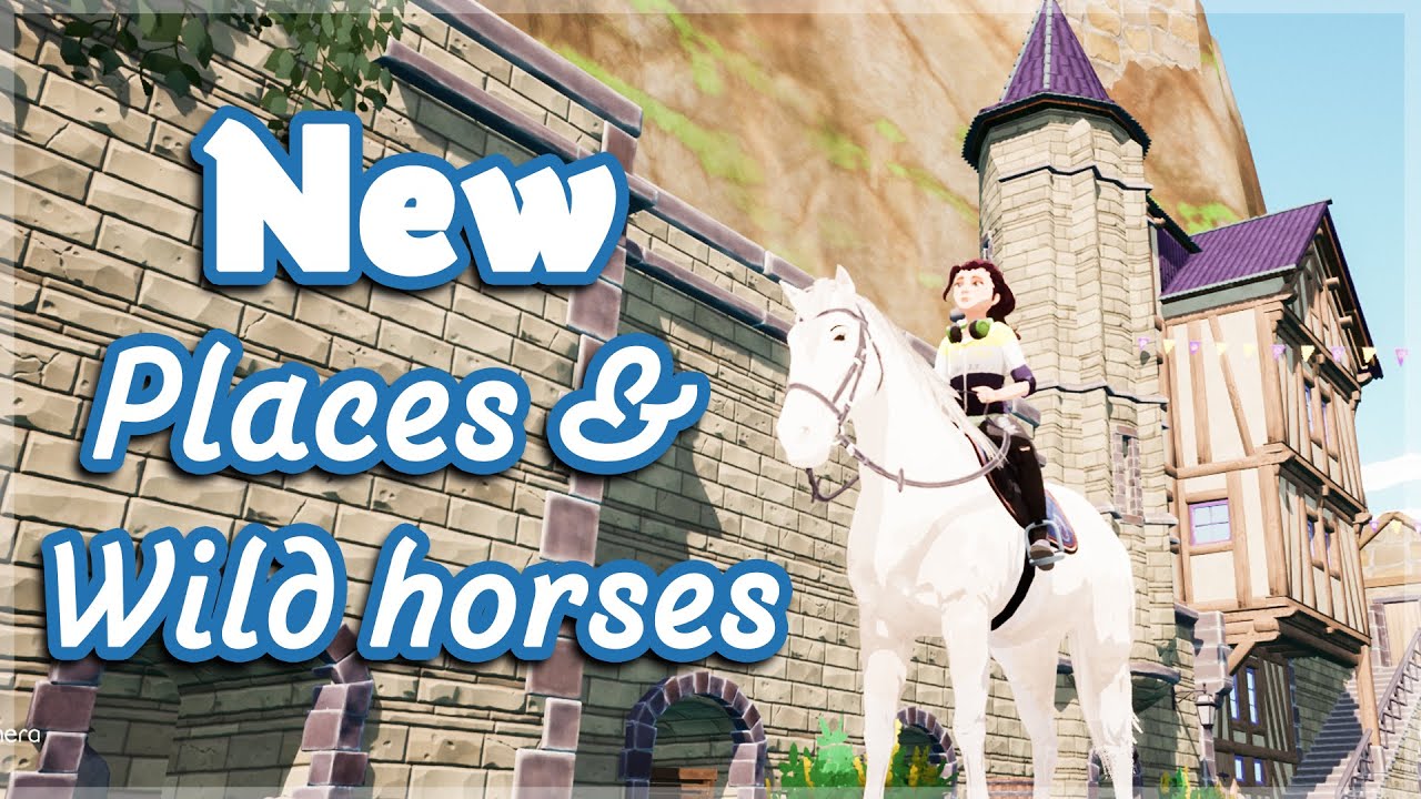 Horse Tales: Emerald Valley Ranch 🌿 | Wild horses & New Places! 🐴
