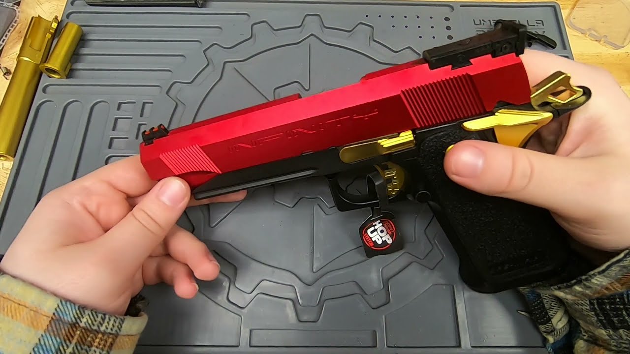 T016🔫 Install Airsoft Masterpiece Slide for Hi-Capa Tokyo Marui | Airsoft toy tech guide