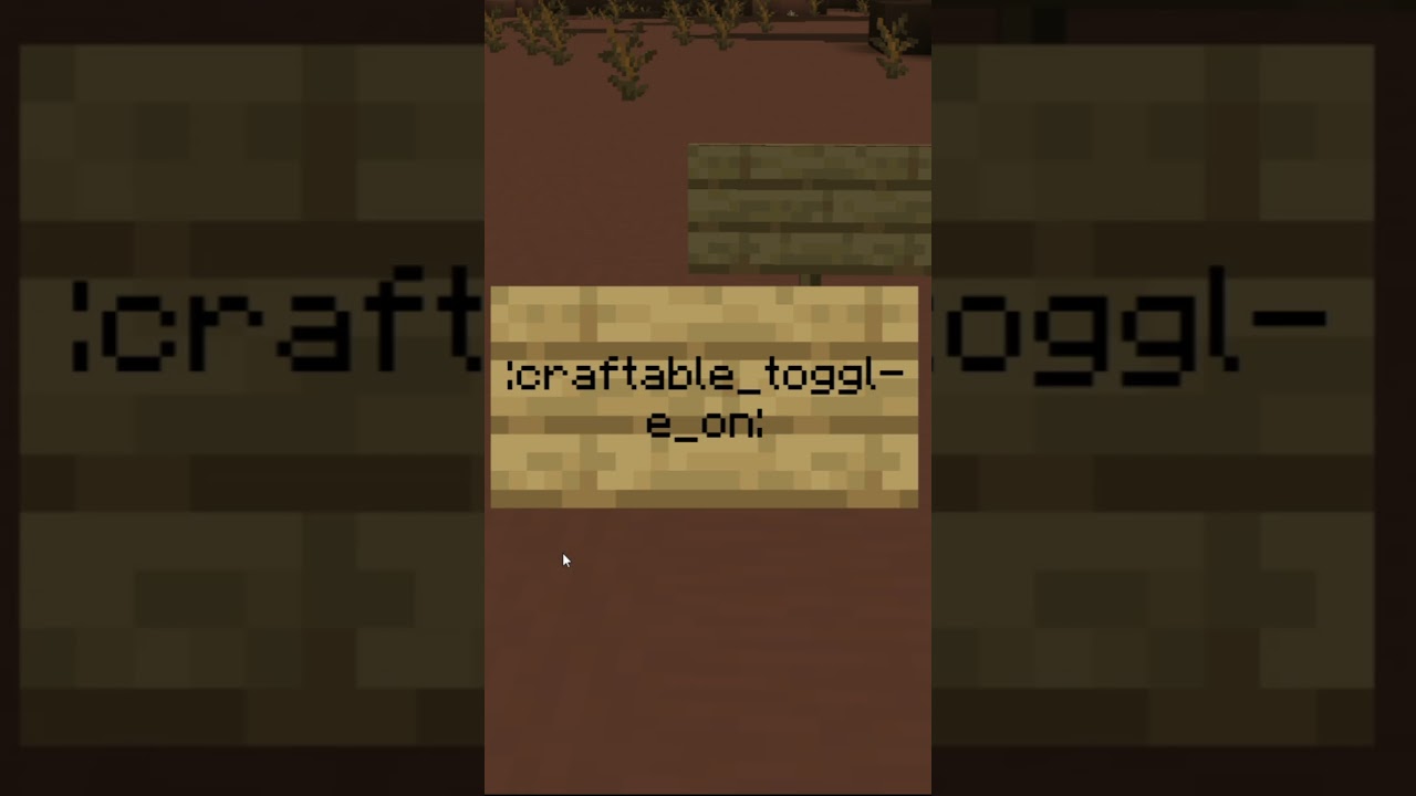 Custom emojis in Minecraft Bedrock 😍 #shorts