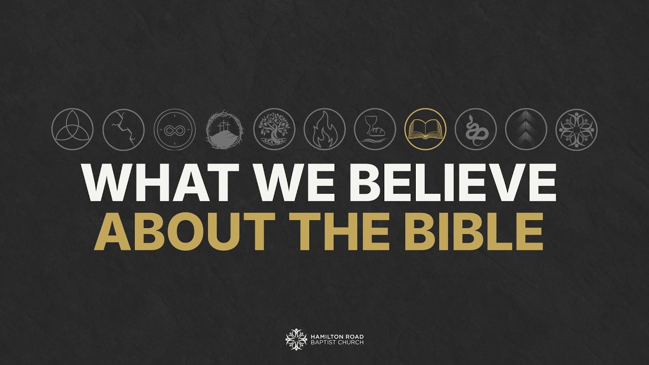 What we believe about the Bible