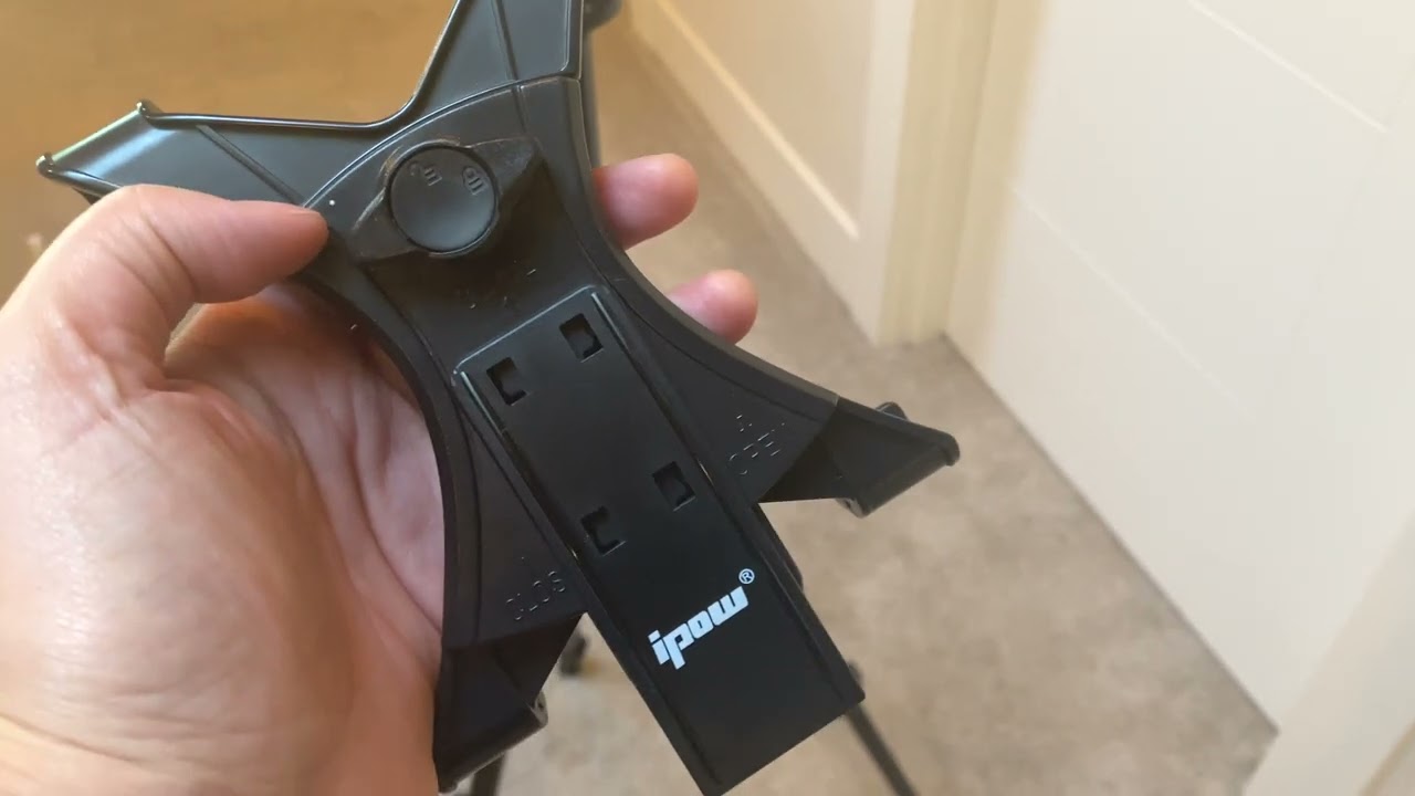 POW iPad Tripod Mount Adapter Universal Tablet Clamp