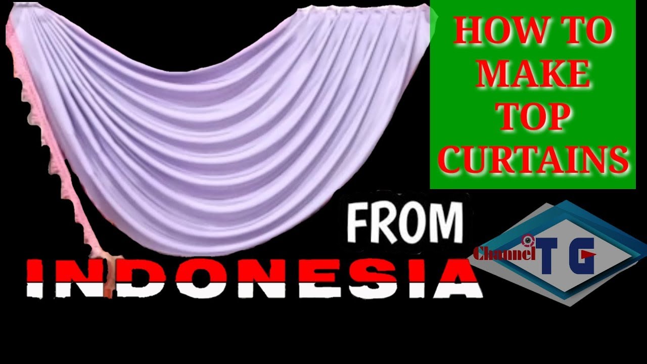 how to make swags, curtains