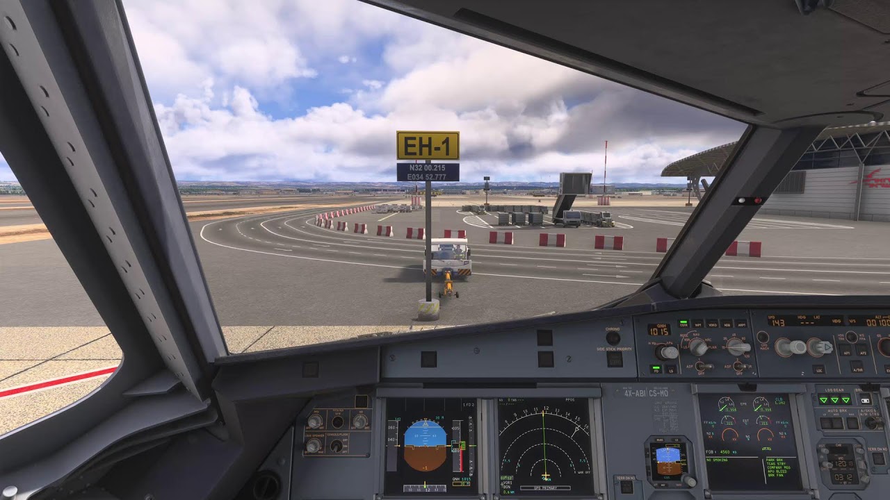 Israir | A320-200 | Dubai - Tel aviv | MSFS 2024
