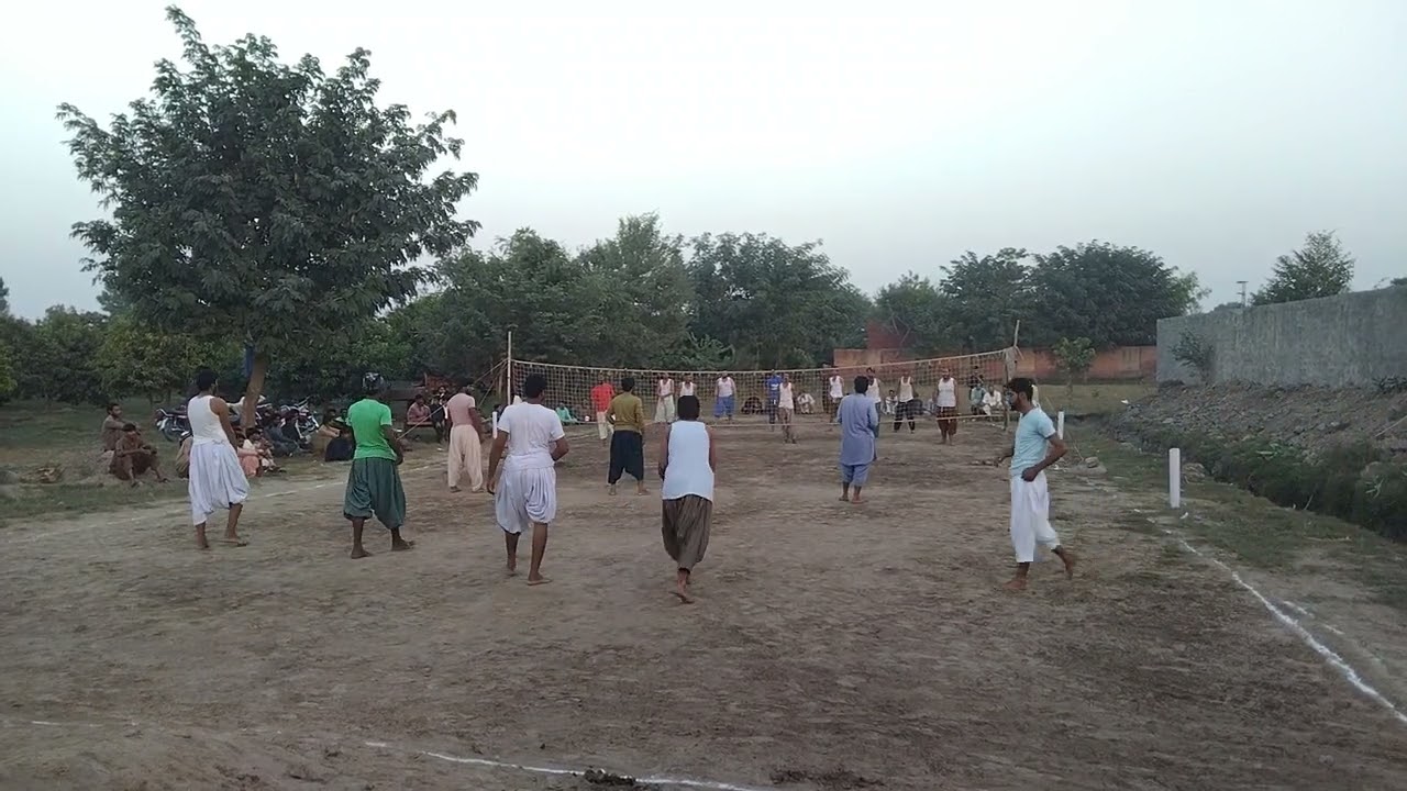 valley ball match part2 Bhati club kot adu bamoqabla DGk club Ground Malik Nadir Hussain Angra