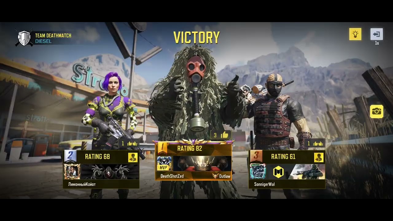 DeathShotZed Multiplayer-Ranked Match Gameplay