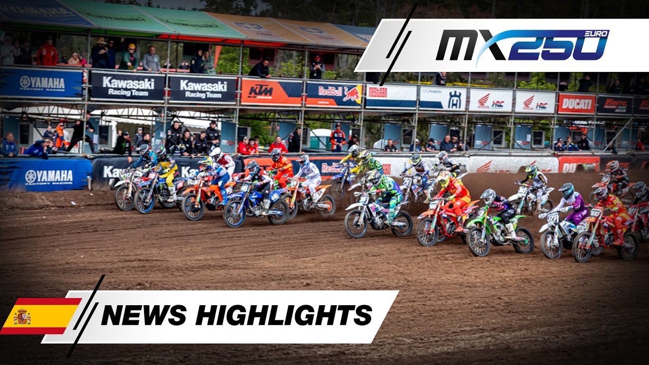 News Highlights EMX250 Race 1 | 2025 MXGP of Spain