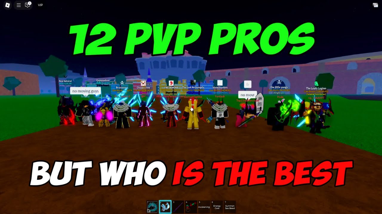 (БЕЗУМНЫЕ БОИ) PvP-турнир силы Blox Fruits..