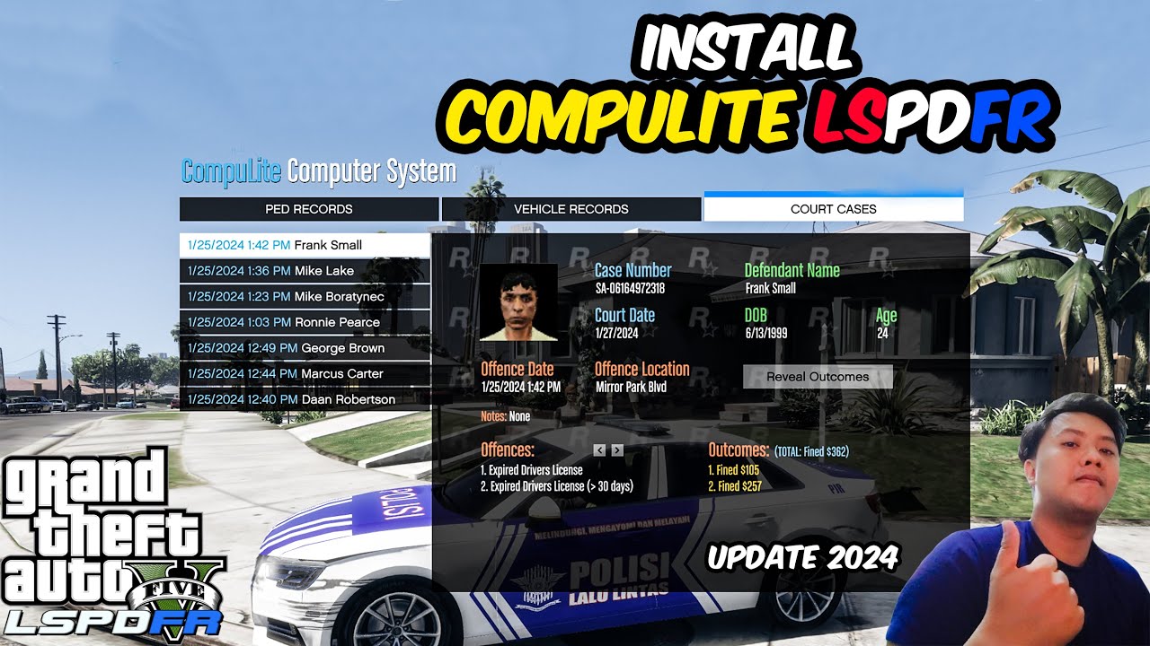 КАК УСТАНОВИТЬ ПОСЛЕДНИЙ МОД LSPDFR POLICE COMPULITE 2024 | МОДЫ ГТА 5
