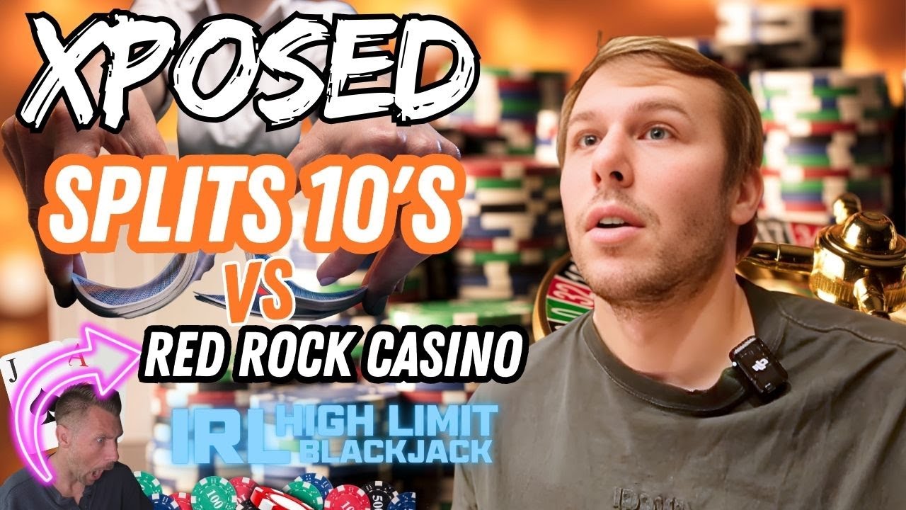 Xposed Does The Unthinkable And Splits 10's 3 X's A $100,000 Hand Of Blackjack! 