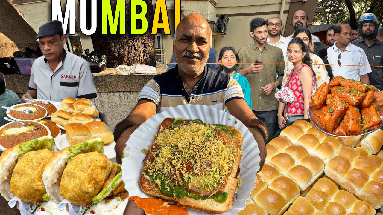 ICONIC Food of MUMBAI | Aram Vada PAV, Special Sandwich, Dabeli, SARDAR Pav Bhaji