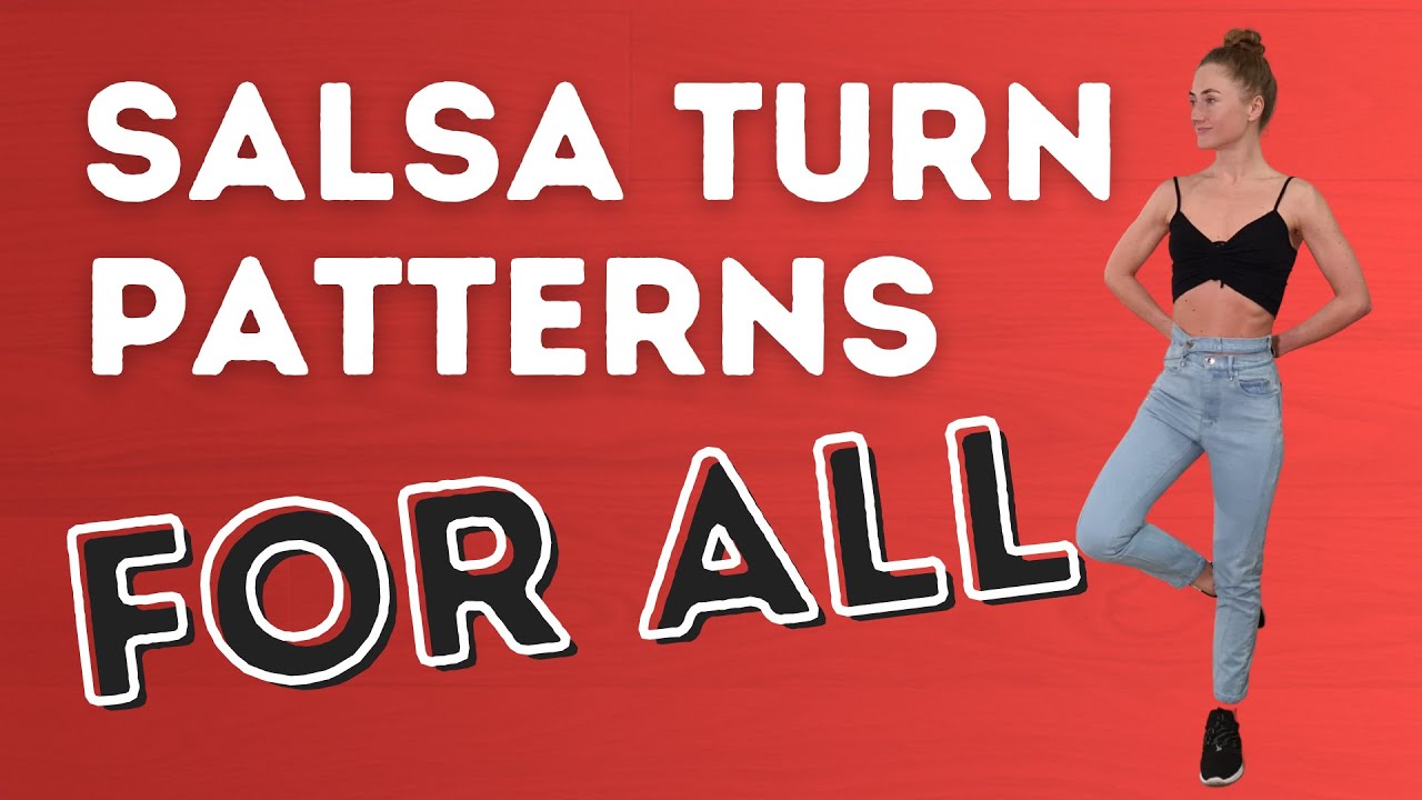 Salsa Turn Patterns For All - Demonstration & Follow Along - Dance With Rasa