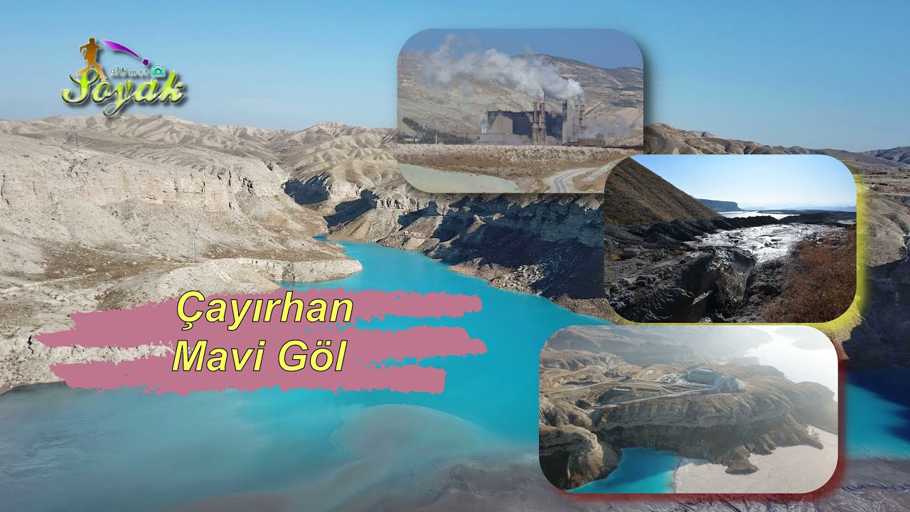 Çayırhan'da Mavi bir gölümüz varmış (03.11.2019)