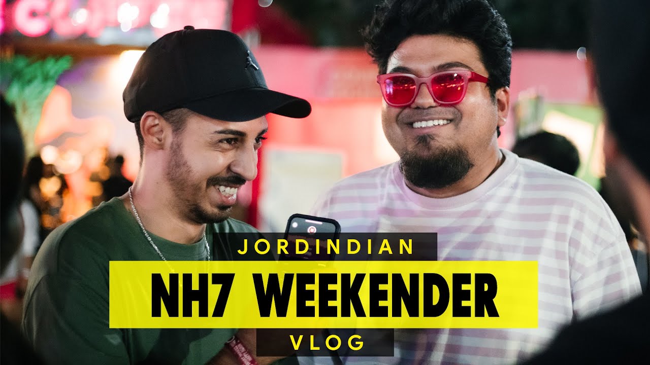 NH7 Weekender Vlog | Red Bull Off the Roof | Jordindian