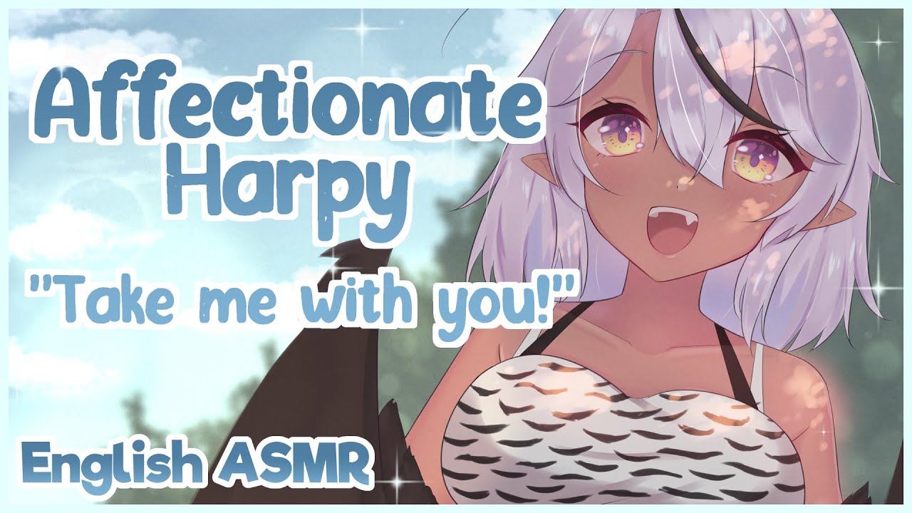[ASMR] ⛅ Affectionate Harpy Girl Won't Leave Your Side 💗 [Relaxing Forest Ambience]