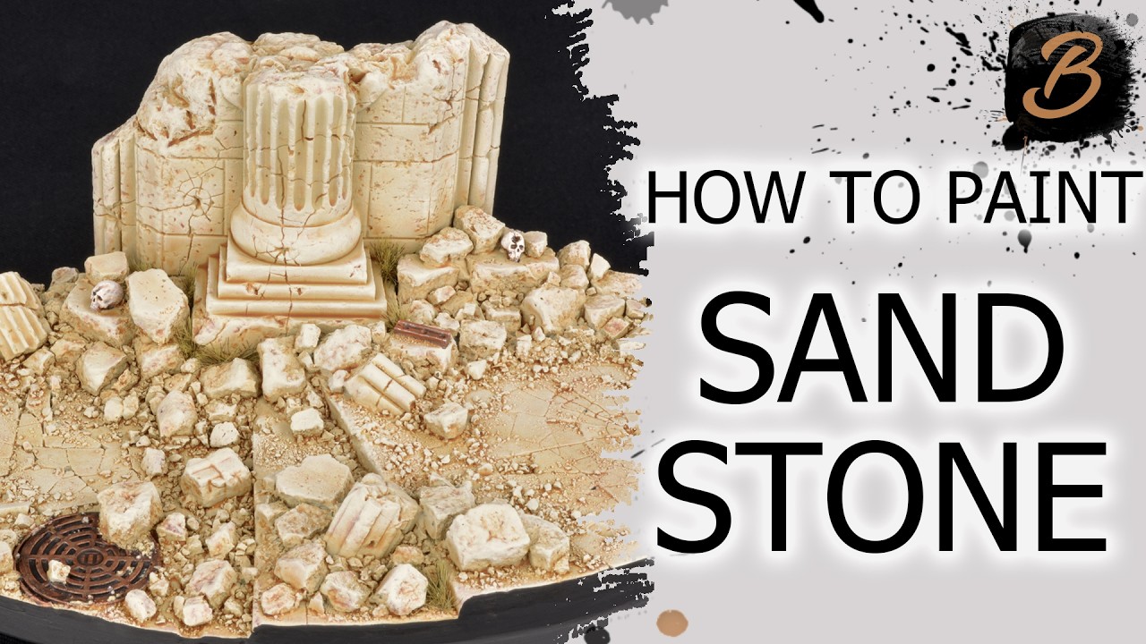 HOW TO PAINT SANDSTONE: A Step-By-Step Guide