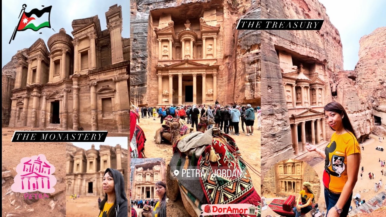 BEST OF PETRA JORDAN | THE TREASURY | THE MONASTERY | TRAVEL VLOG |  DorAmor