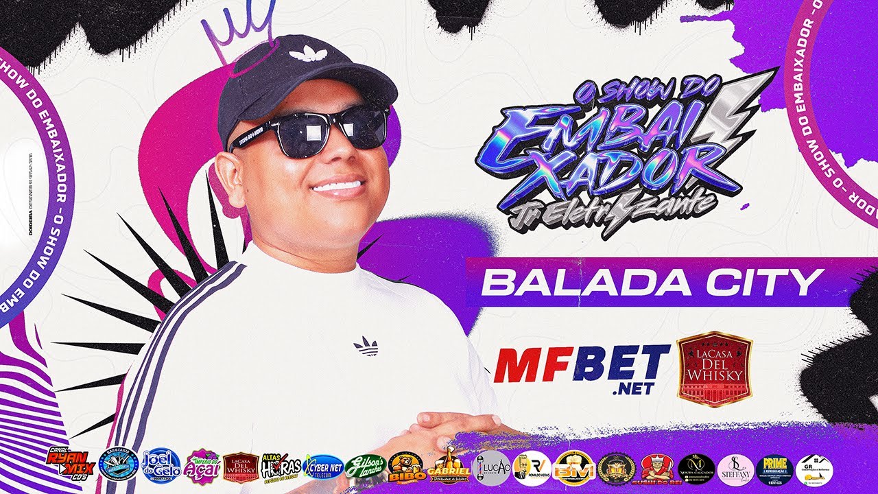 DJ JR ELETRIZANTE AO VIVO NO BALADA CITY ( MARCANTES E ROCK DOIDO ) SHOW DO EMBAIXADOR 06-02-2026