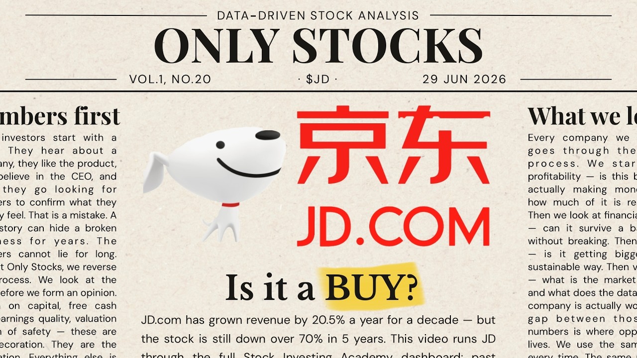 JD.com Stock Analysis (JD)