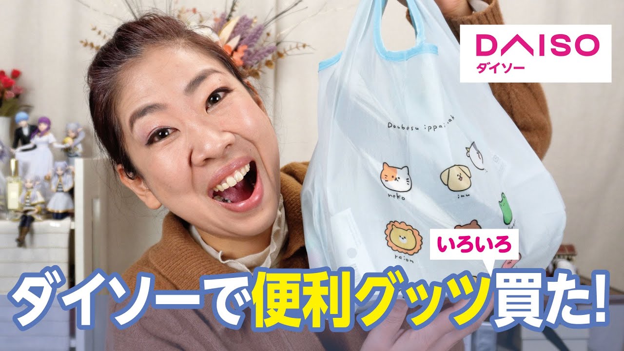 DAISO（ダイソー）にこんなアイテムもあるのか✨めちゃ充実した買い物でした🛍️【♯706】