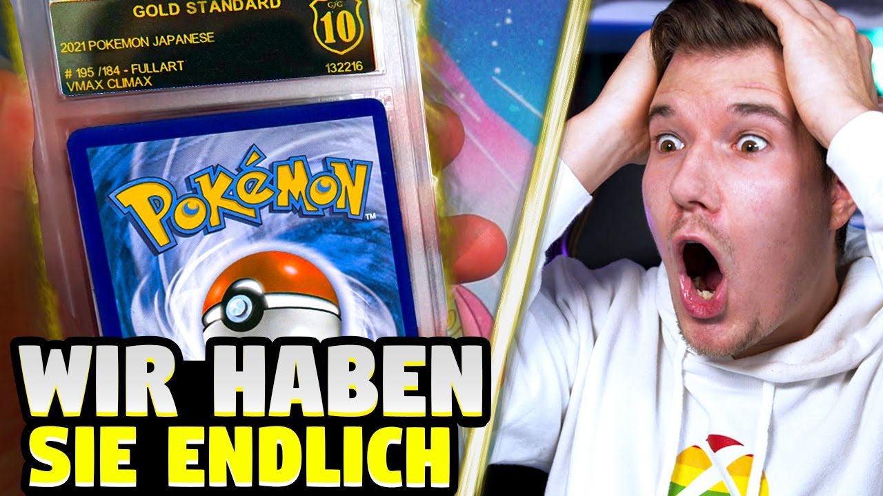 Meine ERSTE Perfekte Karte! 🔥😱 Pokémon Grading